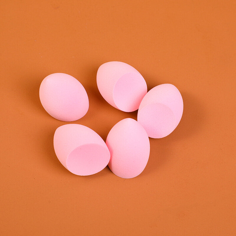 Serie TEDDY ISLAND spugna per il trucco carina 5 pezzi-rosa