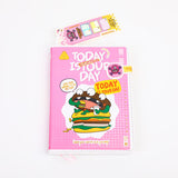 Quaderno con fibbia magnetica serie TOMARMON 36K-pagine interne colorate 96 fogli