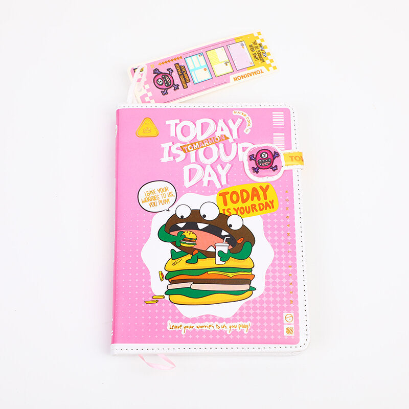 Quaderno con fibbia magnetica serie TOMARMON 36K-pagine interne colorate 96 fogli