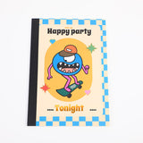 Quaderno rilegato serie TOMARMON A5-riga orizzontale pagine interne 40 fogli