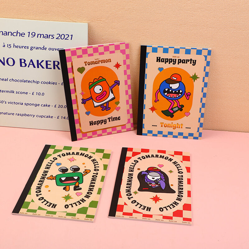 Quaderno rilegato serie TOMARMON B5-riga orizzontale pagine interne 40 fogli