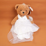 Bambola di peluche orso sposa serie TEDDY ISLAND-45CM
