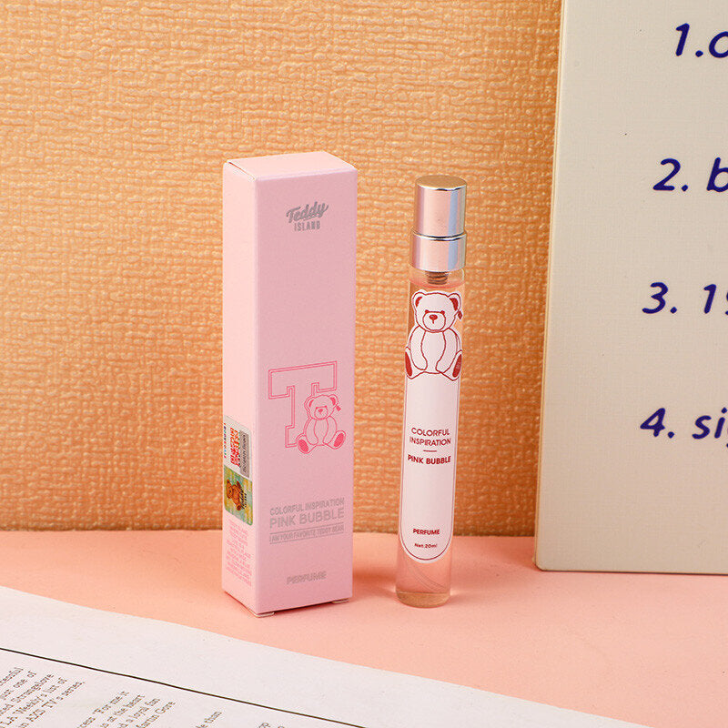 TEDDY ISLAND serie profumo colorato ispirato 20ml-bolla rosa