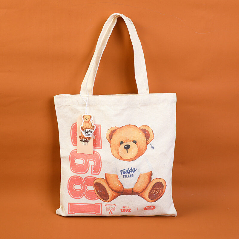 Borsa della spesa della serie TEDDY ISLAND-stile D