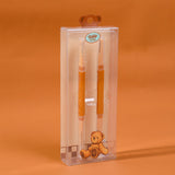 Taglia sopracciglia a doppia estremità TEDDY ISLAND series-2 pezzi