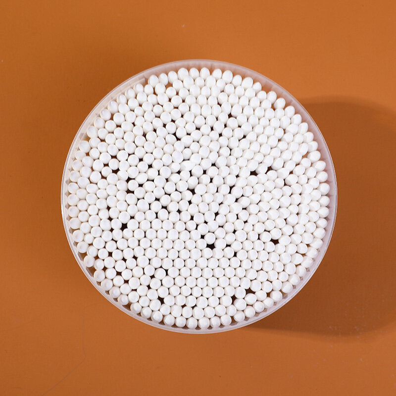 cotton fiocco in bambù a doppia estremità della serie TEDDY ISLAND - 500 pezzi