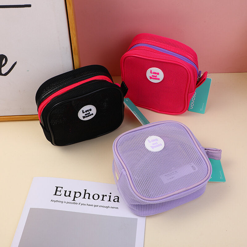 Borsa cosmetica quadrata per le vacanze