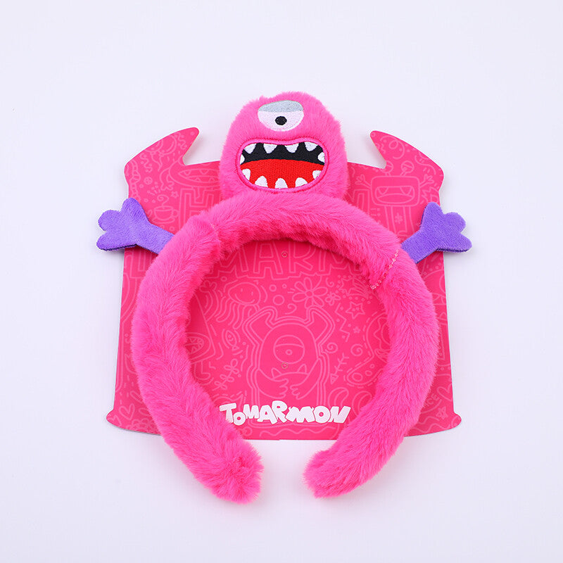 Cerchietti per capelli stereoscopica serie TOMARMON-rosa rossa