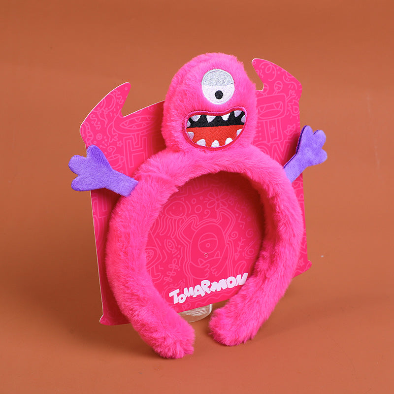 Cerchietti per capelli stereoscopica serie TOMARMON-rosa rossa