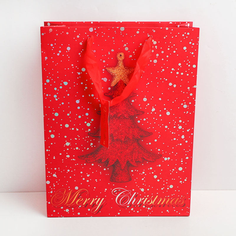 Borsa regalo verticale serie Merry Christmas-L