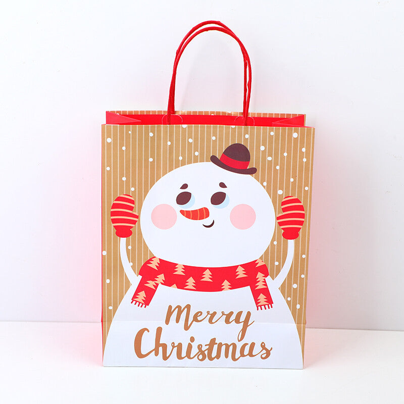 Borsa regalo verticale serie Snow Night Christmas-M