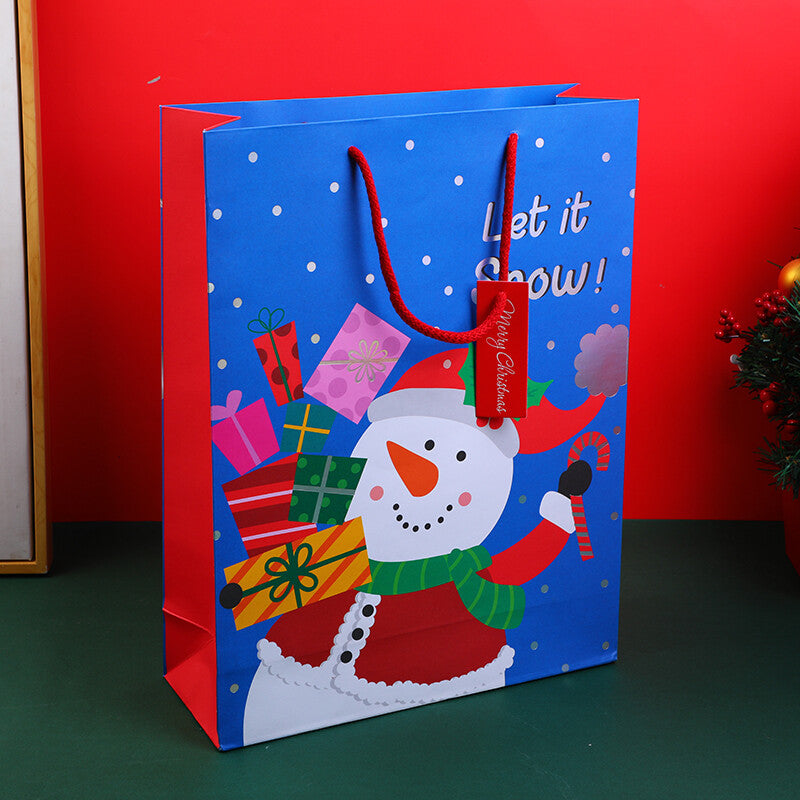 Borsa regalo verticale serie Snow Night Christmas-S