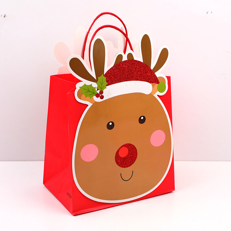 Borsa regalo per lo styling della serie di regali di Natale