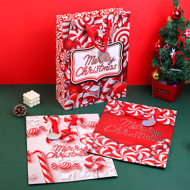 Borsa regalo verticale serie Gingerbread-L