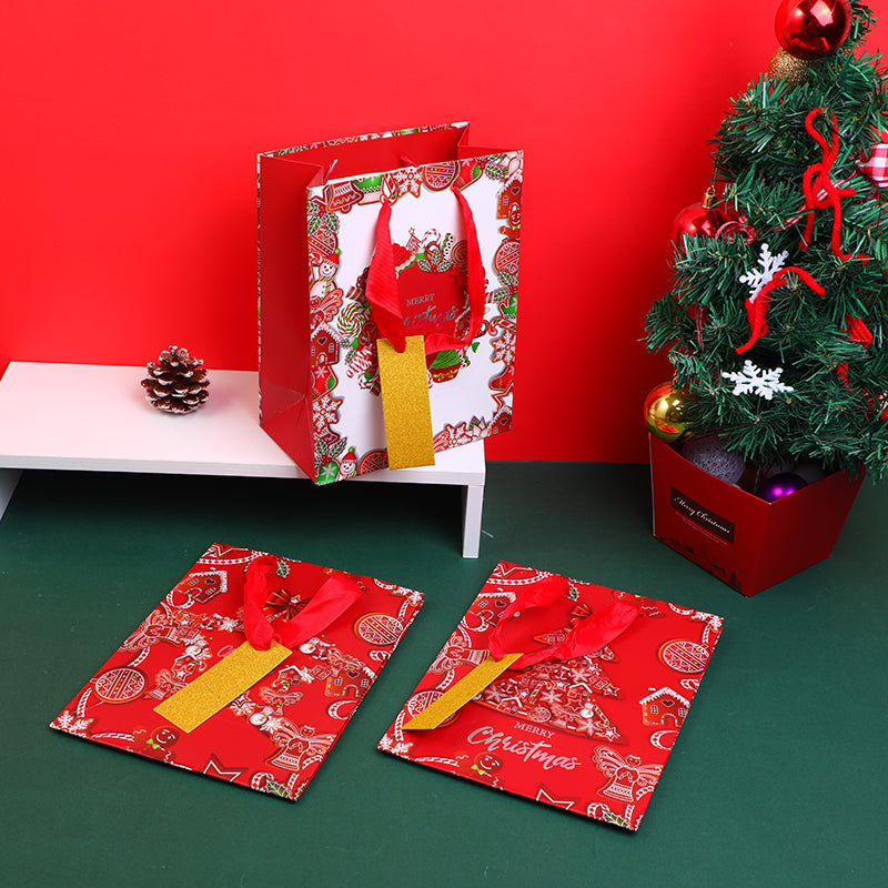 Borsa regalo verticale serie Gingerbread-S