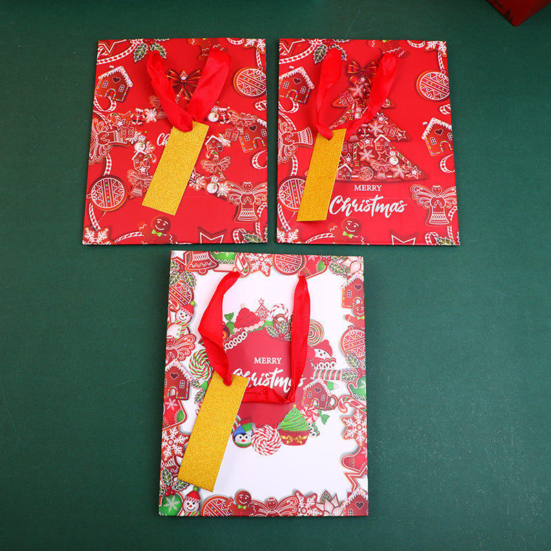 Borsa regalo verticale serie Gingerbread-S