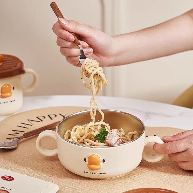 Ciotola rotonda per bambini in acciaio inox 316 serie JUDY-piccola