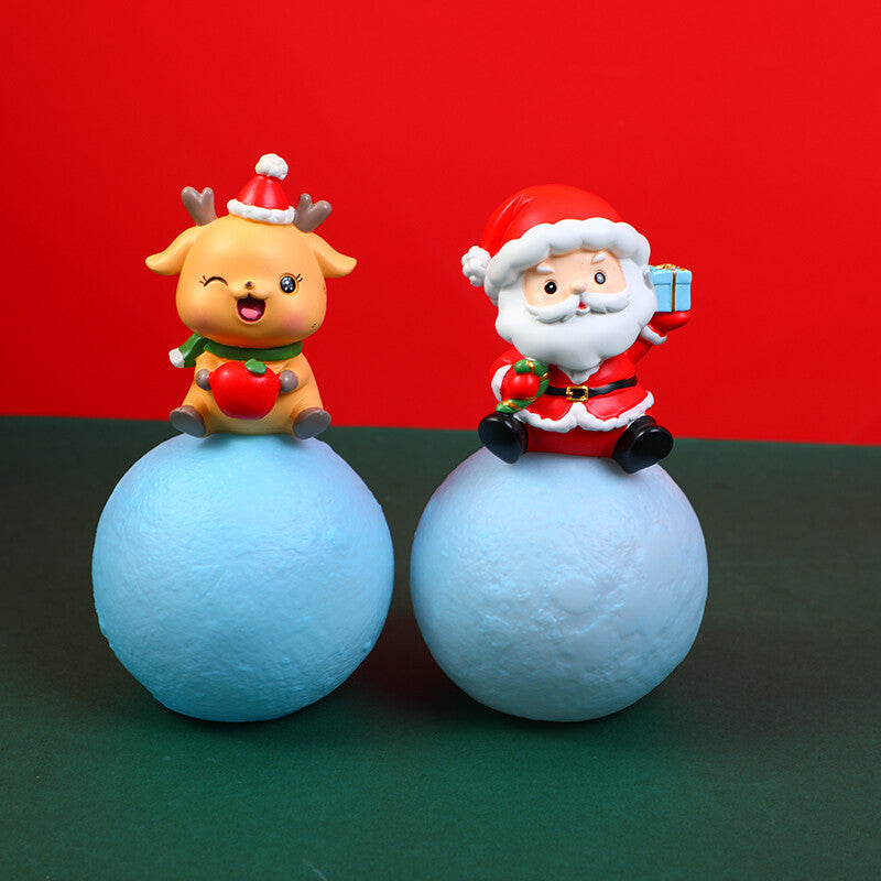 Decorazione del pianeta natalizio