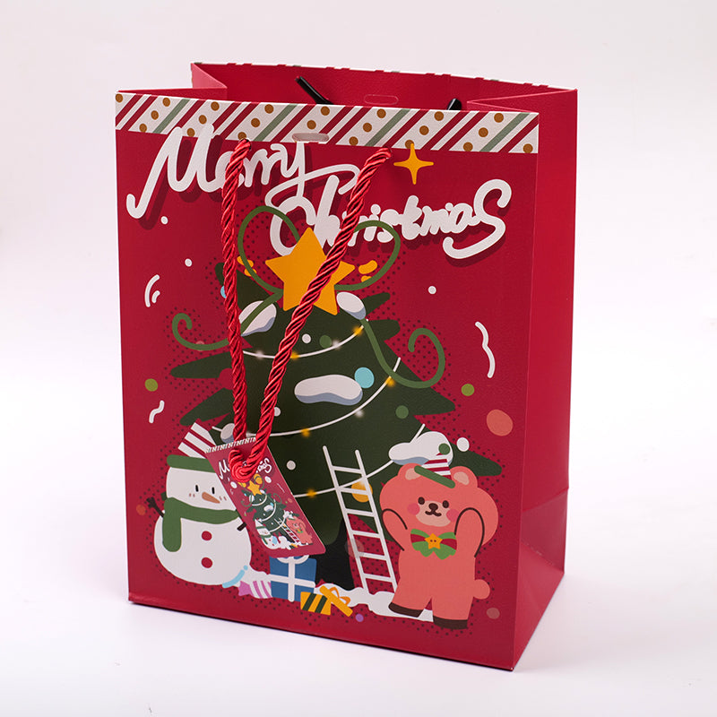 Borsa regalo verticale serie natalizia-M