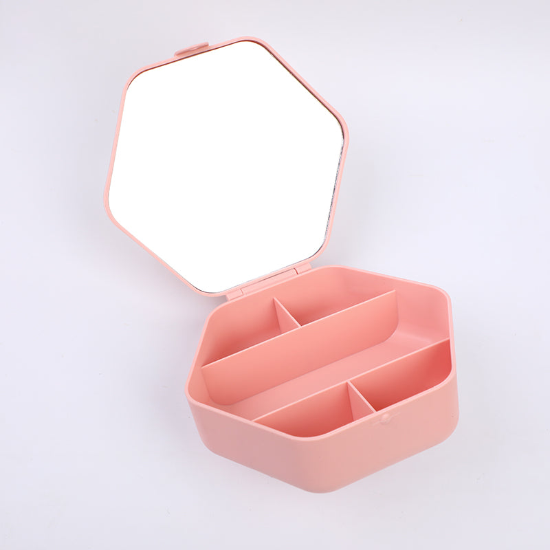 Specchio portaoggetti portatile multifunzionale