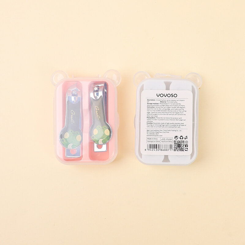 Set tagliaunghie epossidico serie frutta dei cartoni animati