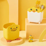 Portapenne a forma di pollo