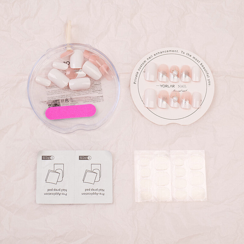 Sweetheart indossabile manicure-49 Semplice ed elegante