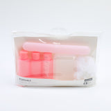 Set di flaconi da viaggio portatili per la cura della pelle - 6 pezzi