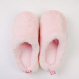 Pantofole semplici in cotone da donna-rosa (36-37)