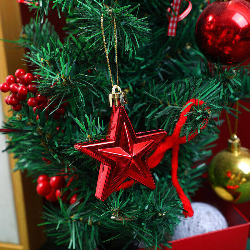 Pentagramma natalizio 3D 12 pezzi-A03