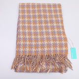 Sciarpa da donna pied de poule colorata-viola chiaro