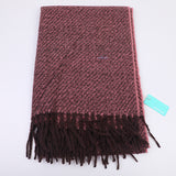 Sciarpa elegante da donna tinta unita-viola