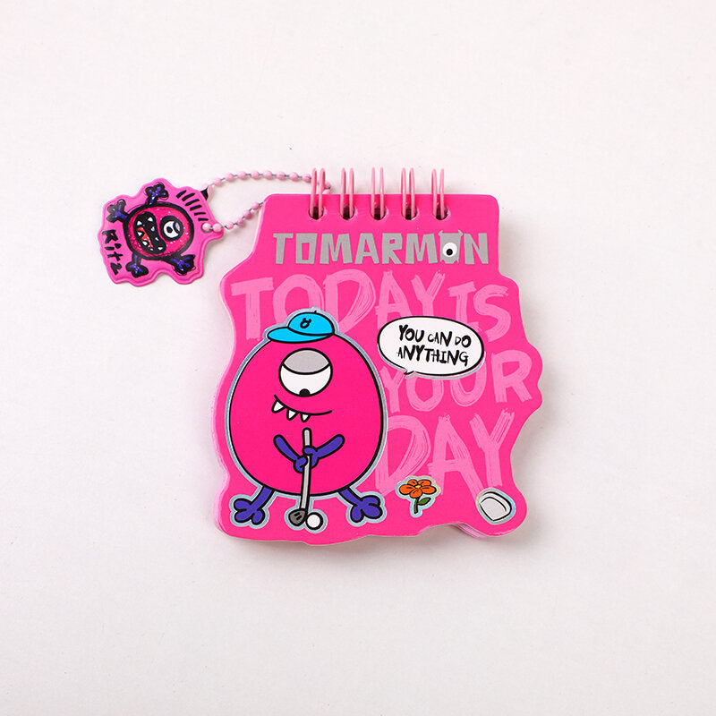 Quaderno a spirale irregolare serie TOMARMON - rosso e blu