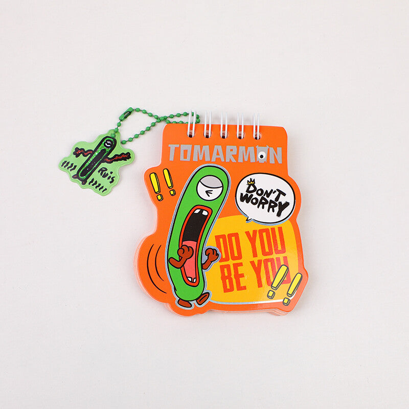 Quaderno a spirale irregolare serie TOMARMON-arancione e verde