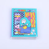 Set di post-it della serie TOMARMON - rosso e blu