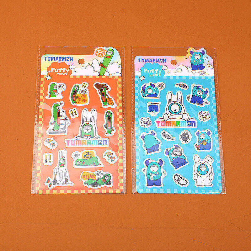 Adesivi schiumogeni della serie TOMARMON - arancione e verde