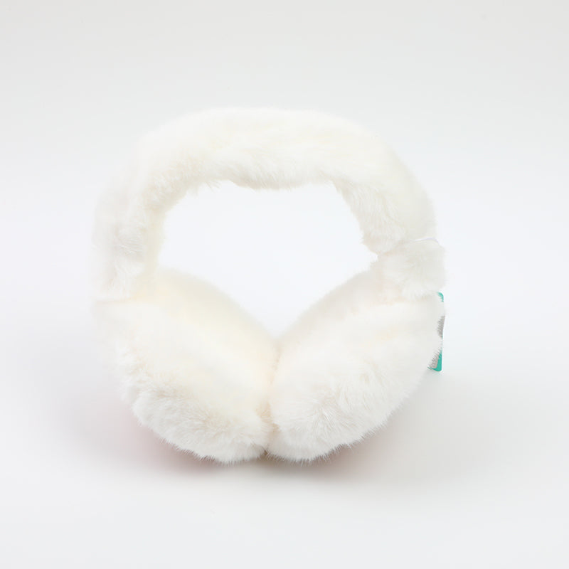 Paraorecchie da uomo in tessuto scamosciato