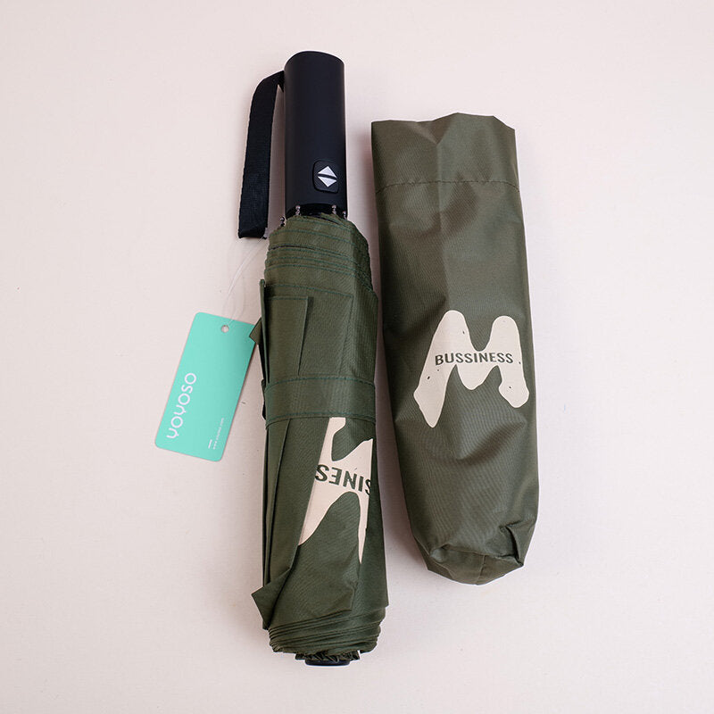 Ombrello automatico con lettere casual