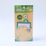 TEDDY ISLAND serie diario felice post-it e adesivi combo set AB