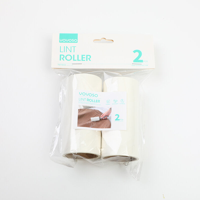 Rullo antipelucchi da 10 cm di ricambio (60 fogli x 2 rotoli)