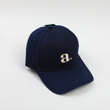 Cappellino da baseball con logo ricamato - blu navy