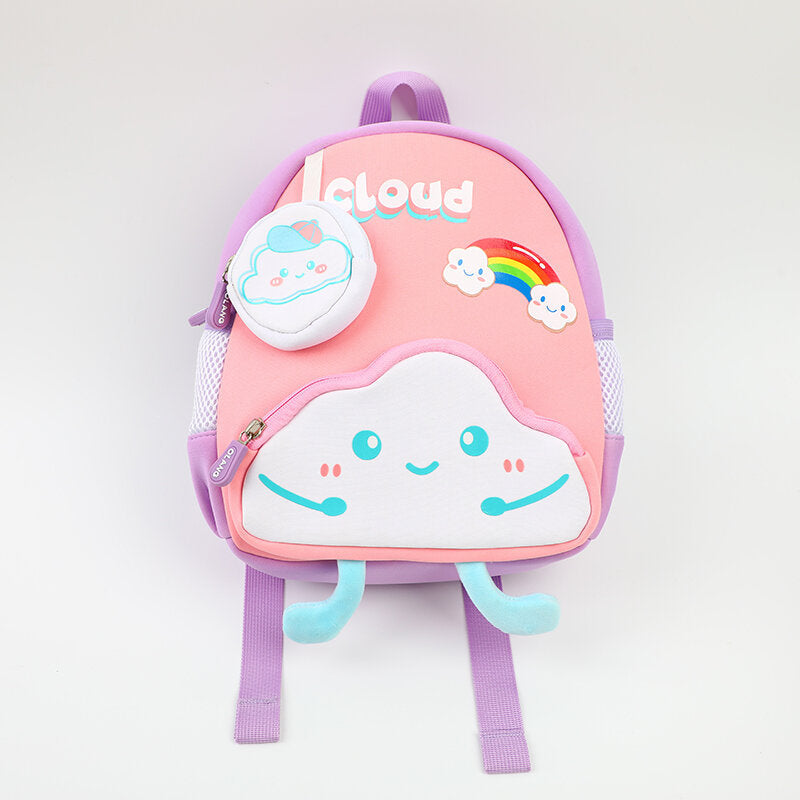 Zaino colorato per bambini-rosa