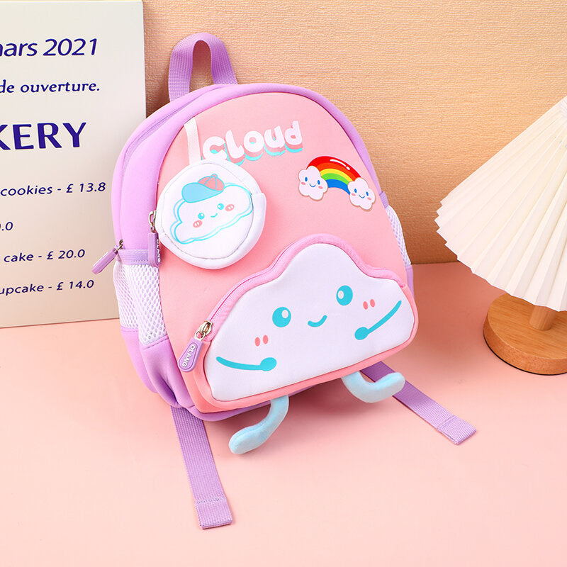 Zaino colorato per bambini-rosa