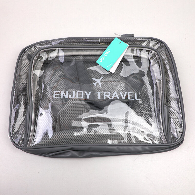 Borsa portatile con tasca per scarpe-grigio