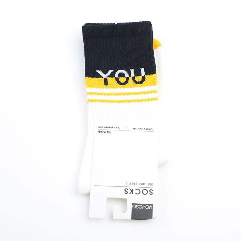 Calzini da uomo alla moda, stile originale, a metà polpaccio