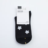 Calzini da donna a metà polpaccio con fiori