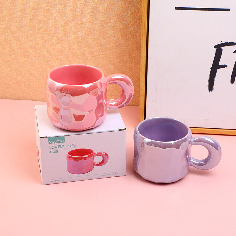 Tazza smaltata brillante e deliziosa - 450 ml