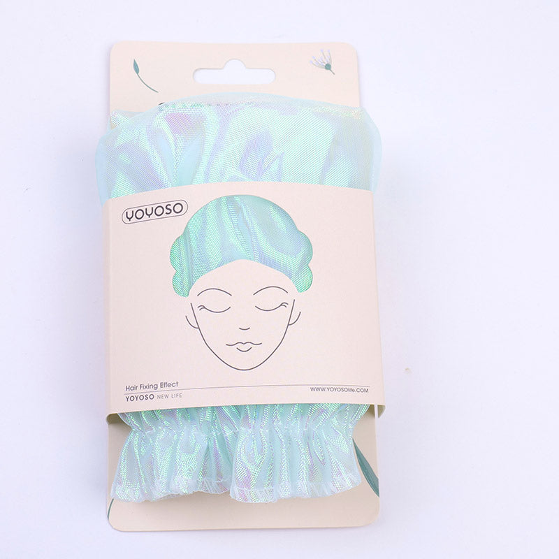 Cuffia da doccia colorata a doppio strato ispessita