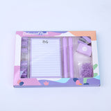 Set di cancelleria color macaron