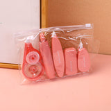 Nastro correttore 5 pezzi set-rosa sfumato